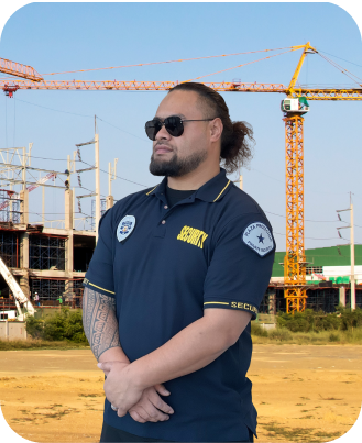 Plaza Protection Security Guard Providing Industry-Specific Protection