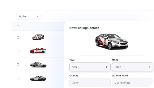 Vehicle patrol illustration